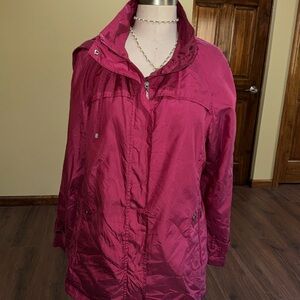 Platinum Utex Windbreaker Rain  Jacket #0084